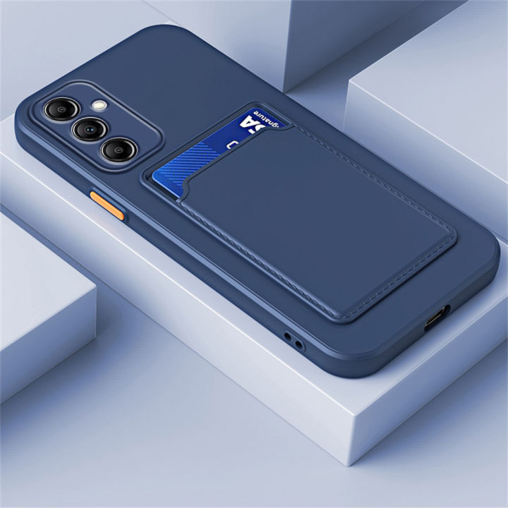 For Samsung Galaxy A54 5G Case Wallet Card Slot Soft Silicone Back Cover SamsungA54 GalaxyA54 Camera Shockproof Anti Multi Optional Phone Cases Covers