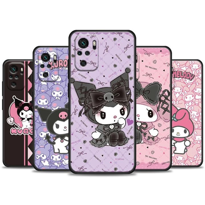 Cute Kuromi My Melody Phone Case For Xiaomi Redmi Note 11 10 9 8 12 Pro Plus 9S 7 10S 11S Back Cover Redmi Note 10Pro 8Pro Funda