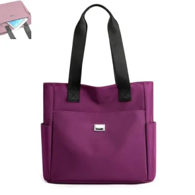 woman%20Fashion%20Shopping%20Bag%20Black%20-%20Image%203