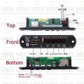 12v Car Bluetooth Mp3 Decoder USB FM TF R-adio Audio Module Music Speaker 3.5mm TF Card AUX DIY Remote Control MP3 Decoder. 