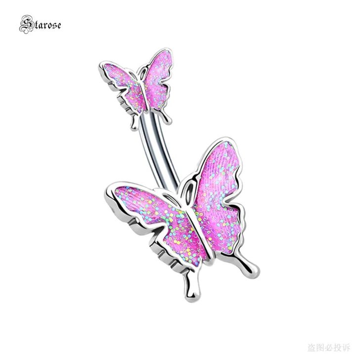 1.5mm%20Pin%20Blingbling%20Sequins%20Butterfly%20Belly%20Piercing%20Bar%20Surgical%20Steel%20Navel%20Ring%20Belly%20Button%20Rings%20for%20Women%20Earring%20Jewelry%20-%20Image%207