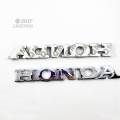 1 X Metal Honda Logo Auto Car Side Fender Rear Trunk Emblem Badge Sticker Replacement For Honda.