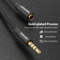 Vention 3.5mm Audio Extension Cable jack 3.5mm Male to Female AUX Cable for Headphones Huawei P20 iPhone 6s MP4 Player AUX Cable. 