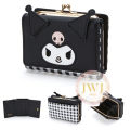 Sanrio Kuromi Melody Cinnamoroll Pompuri Premium Short Wallet HK - DP001.. 