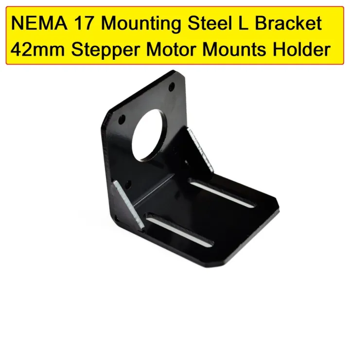 42mm%20NEMA%2017%20Stepper%20Motor%20Bracket%20For%203D%20Printers%20Geared%20Stepper%20Motor%20Bracket%20NEMA%2017%2017HS4401%20Mount%20Alloy%20Steel%20Mounting%20Bracket%2042mm%20Alloy%20Steel%20L%20Bracket%20Stepper%20Motor%20Holder%20-%20Image%202