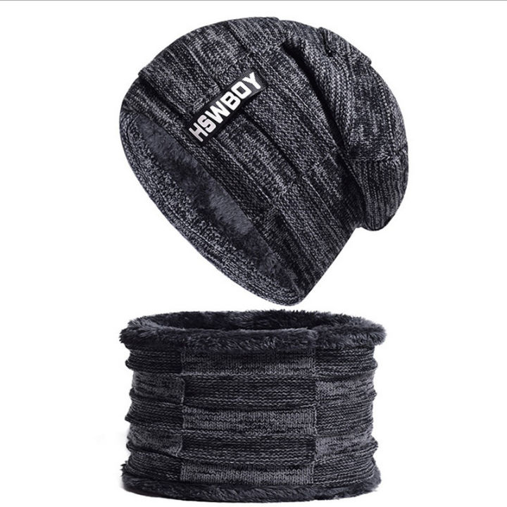 Winter%20Beanie%20Hats%20Scarf%20Set%20Warm%20Knit%20Hat%20Skull%20Cap%20Neck%20Warmer%20with%20Thick%20Fleece%20Lined%20Winter%20Hat%20and%20Scarf%20for%20Men%20Women%20-%20Image%202