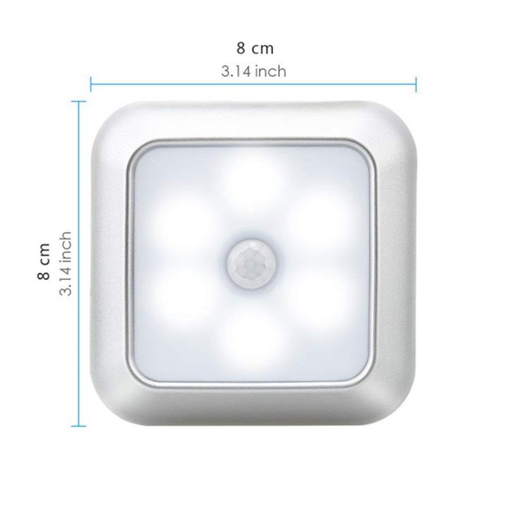 New%20%20Powered%206%20LED%20Square%20Motion%20Sensor%20Night%20Lights%20PIR%20Induction%20Under%20Cabinet%20Light%20Closet%20Lamp%20%20for%20Stairs%20Kitchen%20-%20Image%205