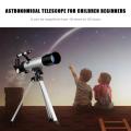 Kids Astronomical Telescope Professional Reflect Spyglass Education Science Beginners Monocular With Tripod Camping Travel Gifts. 