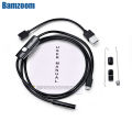 7mm Endoscope Camera Flexible IP67 Waterproof 6 Adjustable LEDs Inspection Borescope Camera Micro USB OTG Type C for Android PC. 