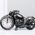 Creative Motorcycle Shape Alarm Clock Ornament Student Boy Gift Valentine's Day Present Home Room Decoration Crafts. 