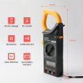 YIERYI Digital Clamp Meter Ammeter Voltage Tester Non Contact Multimeter Resistance Ohm Tool.