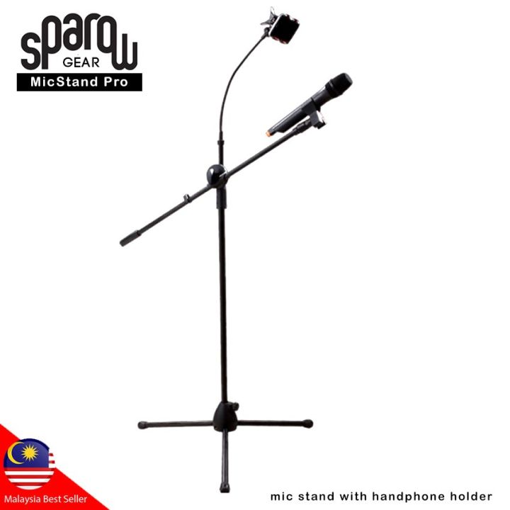 Pro%20Microphone%20Stand%20Floor%20Stand%20-%20Image%203