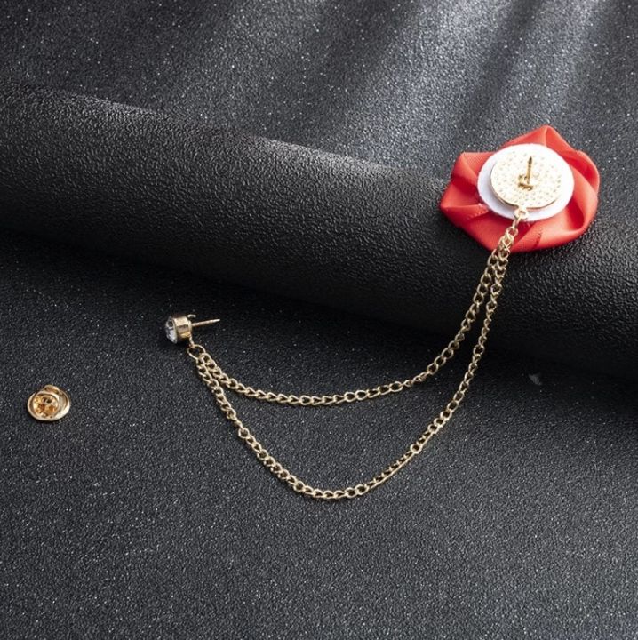 Luxury%20Cloth%20Tassel%20Chain%20Rose%20Brooch%20Lapel%20Pin%20For%20Men's%20Suit%20Accessories%20-%20Image%205