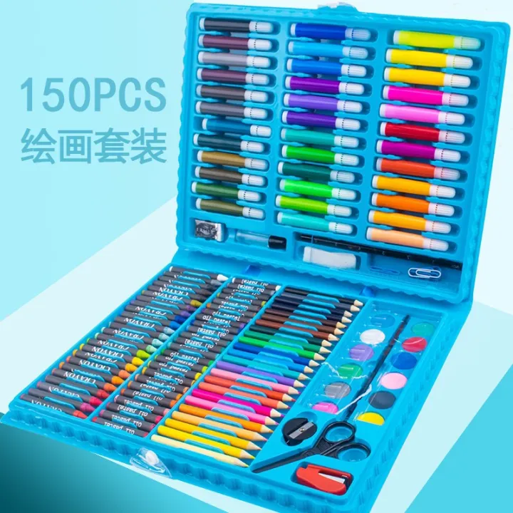 208%20pieces%20of%20children's%20painting%20set,%20watercolor%20pens,%20student%20art%20supplies,%20oil%20pastels,%20stationery,%20with%20easel%20board,%20craybrushes%20-%20Image%206