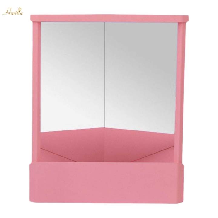 Non%20Reversing%20Mirror%2023x19cm%20Versatile%20Use%20Stable%20Clear%20Cosmetic%20Stand%20Mirror%20for%20Bedroom%20-%20Image%202
