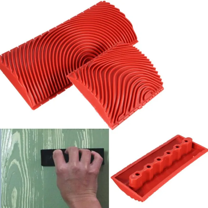 2pcs%20Wood%20Graining%20Grain%20Rubber%20Patin%20Painting%20Effects%20DIY%20Wall%20Decoration%20Tools%20-%20Image%204