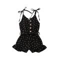 New ummer Toddler Kid Baby Girl Floral Print Bohemian Holiday trappy Romper Bodyuit Jumpuit Clothe Outfit.