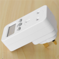 Power Meter Plug-In Socket Electric Wattmeter Energy Monitor Uk Plug.