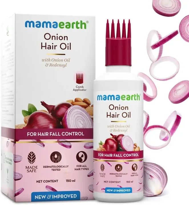 Mamaearth%20Onion%20Hair%20Oil%20with%20Redensyl%20Controls%20Hair%20Fall%20&%20Loss%20100ml%20INDIAN%20-%20Image%203