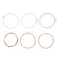 Guitar String Replacement, Stable Tuning Rust Proof Acoustic Guitar Strings Harmonious Soft Melody Metal 6Pcs for Performance for Beginners. 
