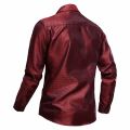 Mens Shirts Long Sleeve Slim Fit Disco Party Fashion Shirt For Men High Quality. 