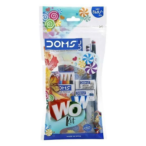 wow kit 7 items art & drawing set 1 set