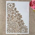 Stencil for Wall & Fashion Painting Template 10in by 8in..