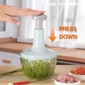 Multi funtion grinder Hand pushing cooker Food meat vegetable chopper manual. 