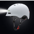 smart bicycle helmet with 3 kinds of warning lights, smart and safe shiny helmet, comfortable and lightweight new. 