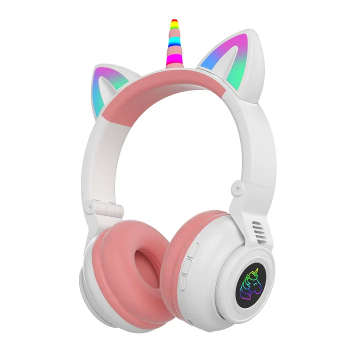 RGB%20Unicorn%20Kids%20Wireless%20Headphones%20With%20Mic,Control%20RGB%20Light%20Girls%20Music%20Stereo%20Earphone%20Mobile%20Phone%20Children's%20Headset%20Gift%20-%20Image%207