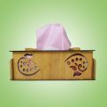 Wooden Tissue Box Cover Rectangular Ficial Tissue Holder- ICTTHWS001. 
