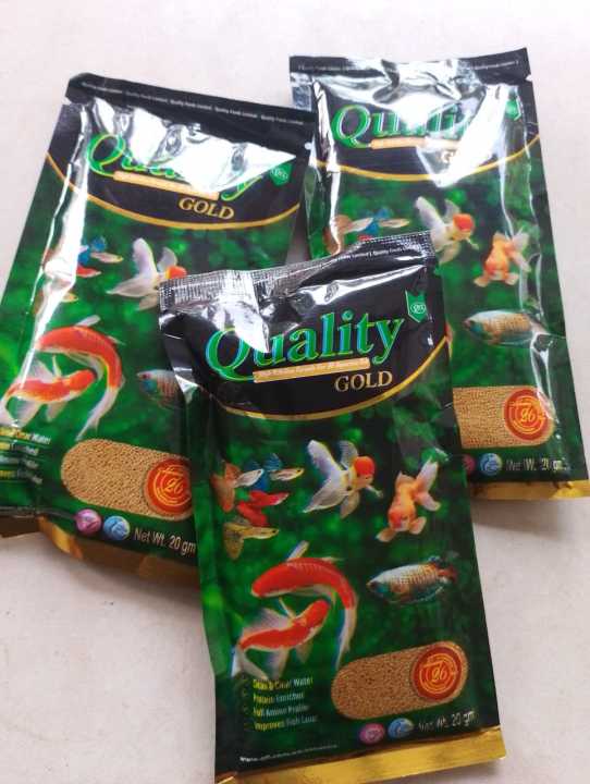 2 Packet Quality Gold Aquarium Fish Food For All kinds Of Aquarium Fish/Goldfish,Betta,Guppies,Angelfish,Barb,Betta,Pearl Gourami, Balck Moly etc