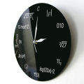Math Equation Wall Clock Home School Math Teaching Aid Math Class Wall Art Teachers Gift Science Equation Formula Wall Clock KankongAgu.