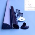 Black U/V/YW Style Shaped 50cm Silver Aluminium LED Bar Light Channel Holder Cover Connector LED Strip Light Bar Cabinet Lamp. 