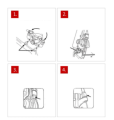 Bicycle Disc Brake F160/R140 for front brake, F180/R160 for rear brake 1 pc. 