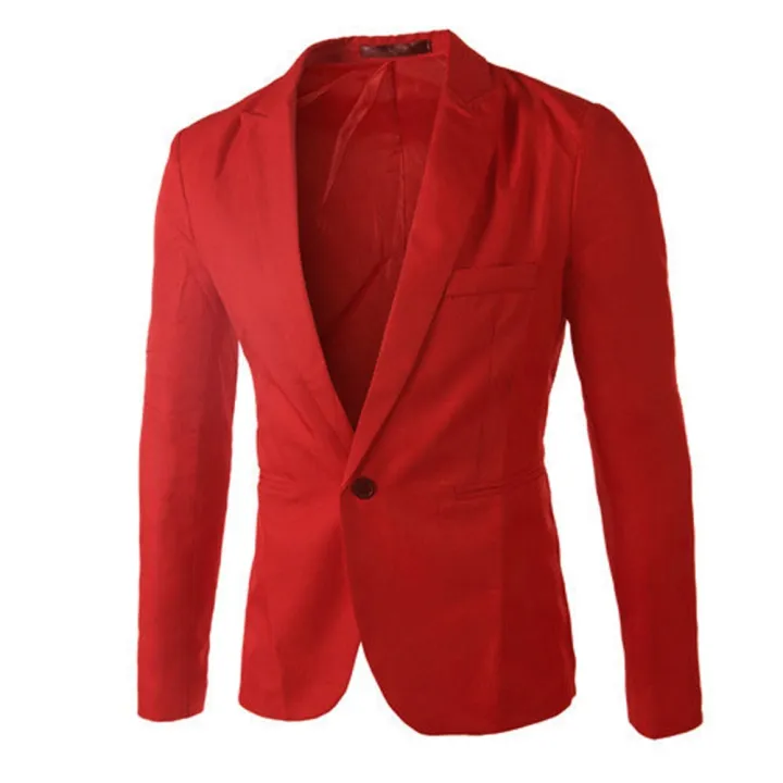 Chamsgedn%20Classic%20Men's%20Business%20Suits%20Red%20Blazer%20Solid%20New%20Male%20Slim%20Fit%20Blazers%20Jacket%20Set%20Men%20Wedding%20Banquet%20Suit%20Casual%20-%20Image%205