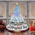 20x30Cm Shiny Fairy Crystal Christmas Tree Wall Sticker New Year Party Home Waterproof Atmosphere Decoration Sticker. 