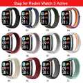 Watch Straps For Redmi Watch 3 Active Nylon Strap Accessories Nylon Loop. 