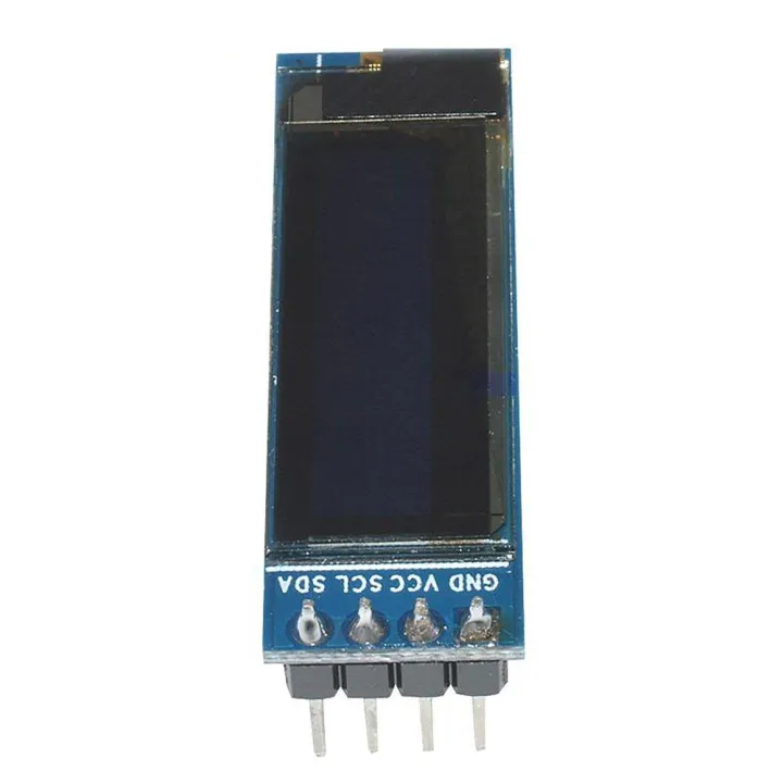 0.91%20INCH%20OLED%20LCD%20Display%200.91%20Inch%20DC%203-5V%204%20Pin%20Connections%20Leads%20For%20Cables%2012832%20128%C3%9732%20Pixel%20LCD%20Display%20Module%20IIC%20I2C%20Interface%20Communicate%20Module%20Monitors%20-%20Image%206