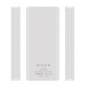 18650 Battery Power Bank Case LCD Power Bank Case LCD Display Support 20000MAh LCD Display for 8X18650 Battery White. 