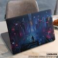 Urban City Abstract Art Laptop Sticker Waterproof Removable Laptop Skin For Any Laptop (15.5X10.5 Inch) - LSKN4109 - Hype Interior. 