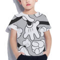 2024 summer disney Mickey Mouse 3d Print T-Shirt Boys Girls Cartoon T-Shirts Summer Short Sleeve T-Shirt Cartoon Clothing. 