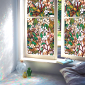 Southern Magnolia Glass Sticker Window Film Decorative Window Stickers for Living Room Bathroom Window Covering Decorative Glass Sticker. 