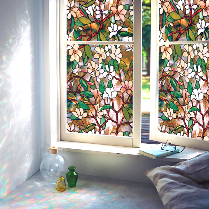 Southern%20Magnolia%20Glass%20Sticker%20Window%20Film%20Decorative%20Window%20Stickers%20for%20Living%20Room%20Bathroom%20Window%20Covering%20Decorative%20Glass%20Sticker%20-%20Image%203