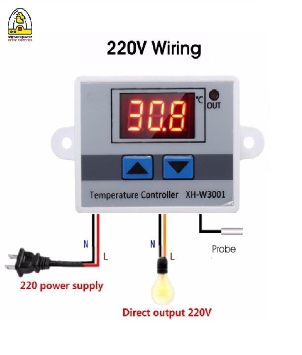XH-W3001%20DC%2012V%20Digital%20thermostat%20for%20refrigerator%20cooling%20Temperature%20Controller%20Sensor%20Switch%20heater%20for%20incubator%20-%20Image%204