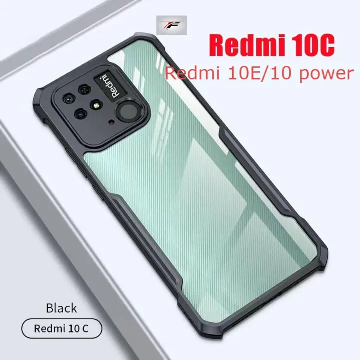 Redmi%20poco%20c40/10C/10E/10%20power%2010%20India%20Global%20Version%20Shockproof%20Cover%20Transparent%20Back%20Cover%20With%20Bumper%20-%20Image%204