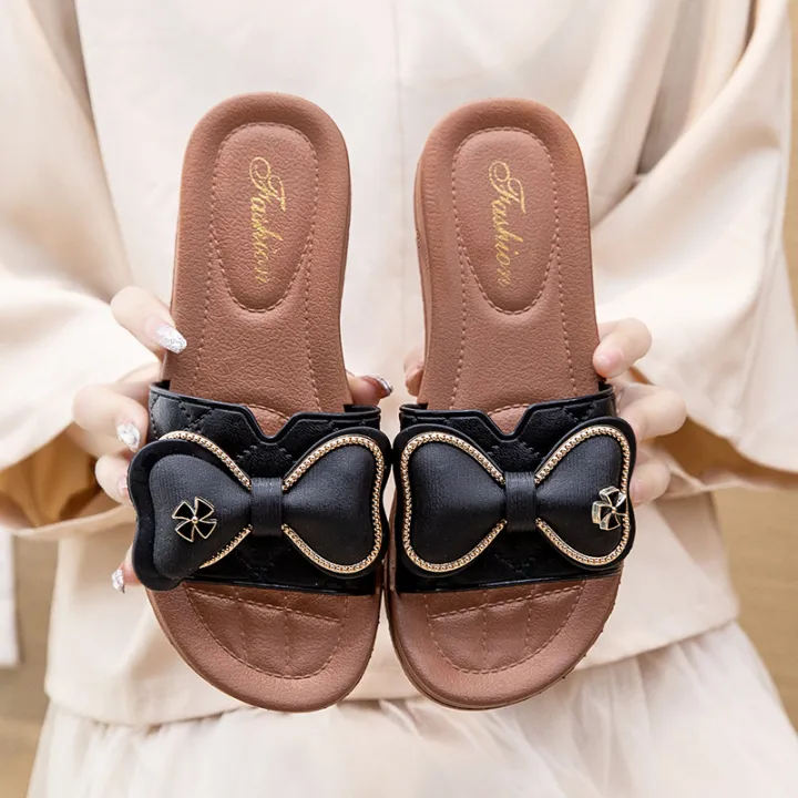Summer%20fashion%20bow%20sandals%20wear%20versatile%20college%20princess%20style%20women's%20shoes%20beach%20flat%20slippers%20women%20-%20Image%208