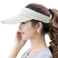 Sun Visor Hat Golf Tennis Cap Without Top Crown Outdoor Travel. 