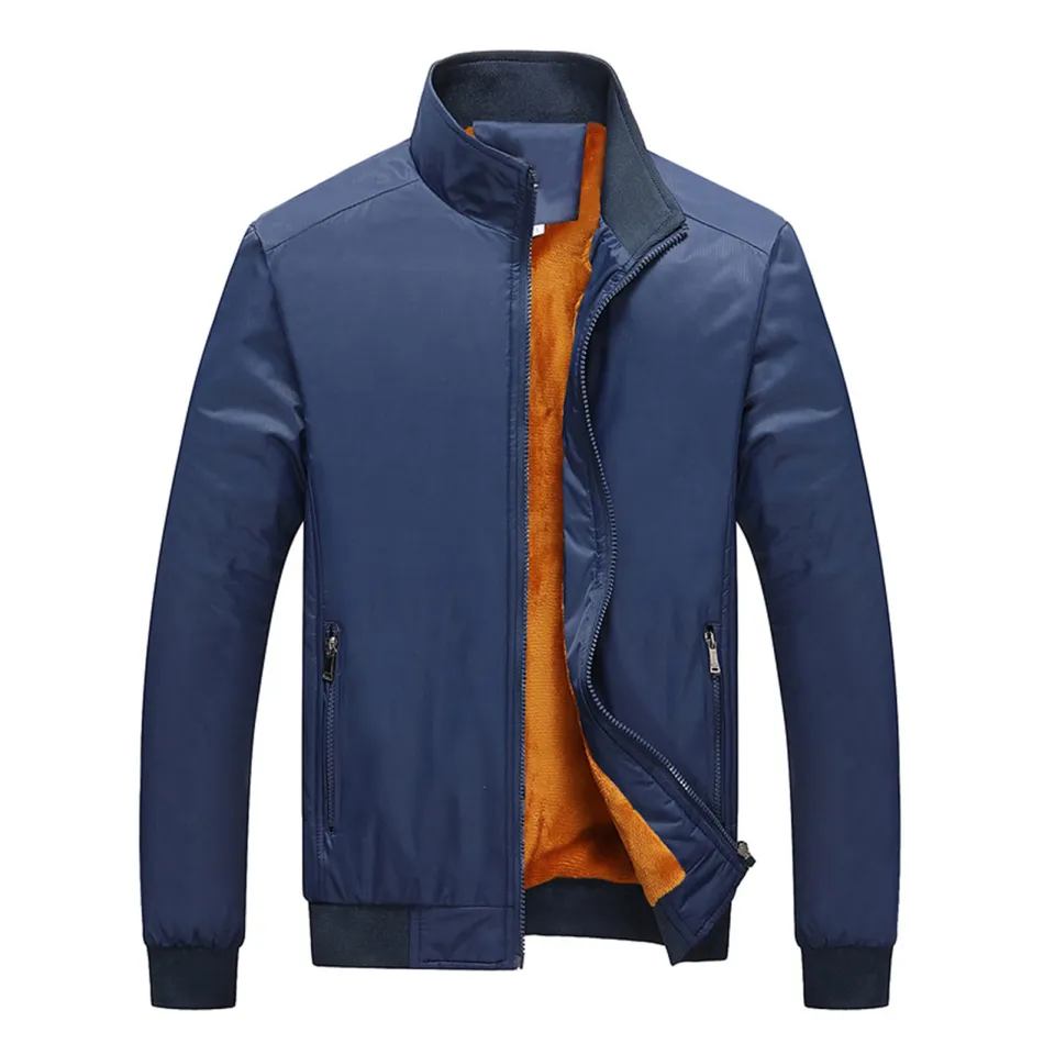 Winter Jacket Solid Color Casual Men Jacket Daraz .bd