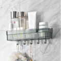 Bathroom Shelf Shampoo Holder Shower Shelves Wall Mount Kitchen Storage Basket Cosmetic Rack Home Organizer Bath Accessories.